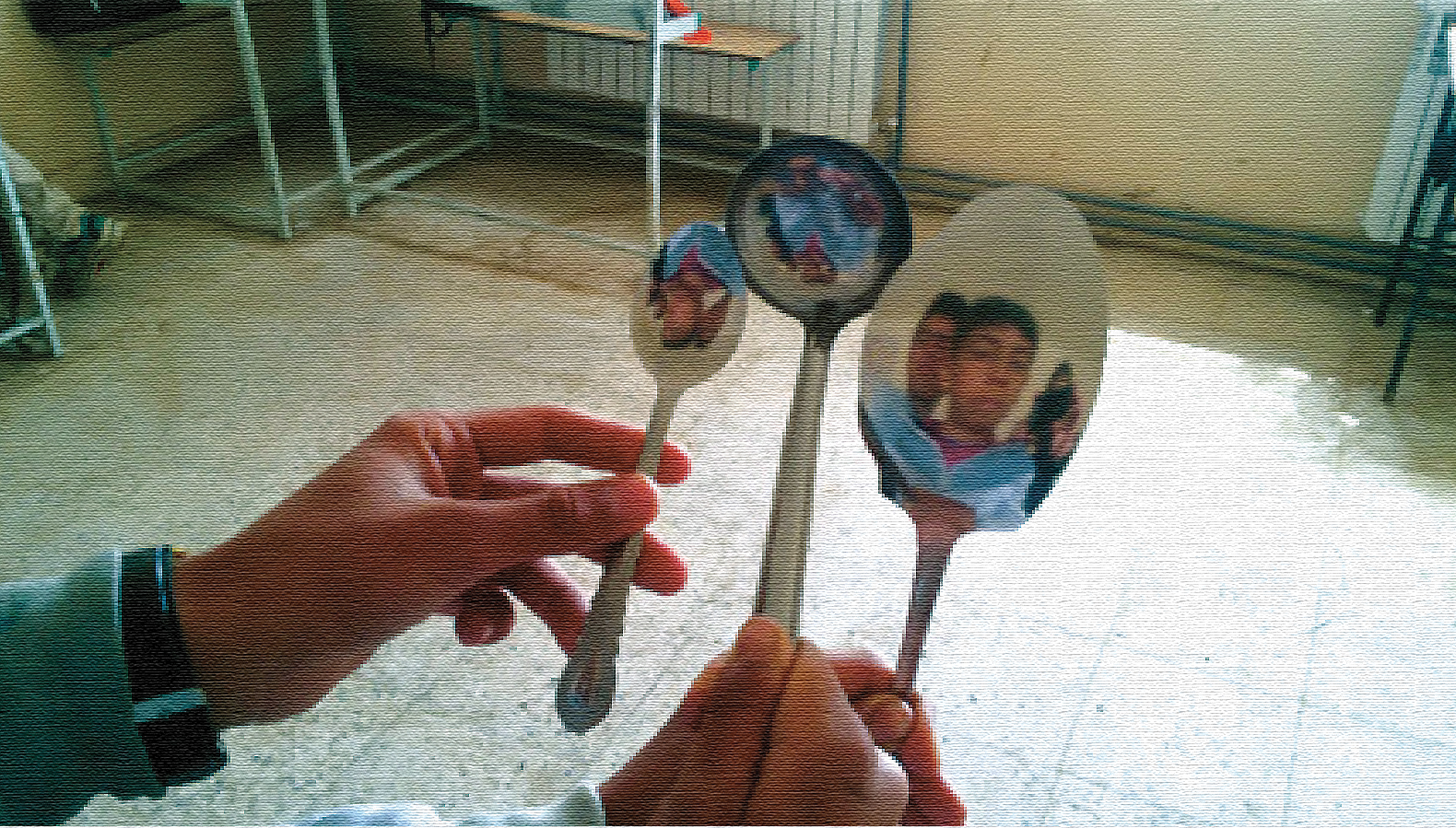 آیینه های کروی در وسایل آشپزخانه