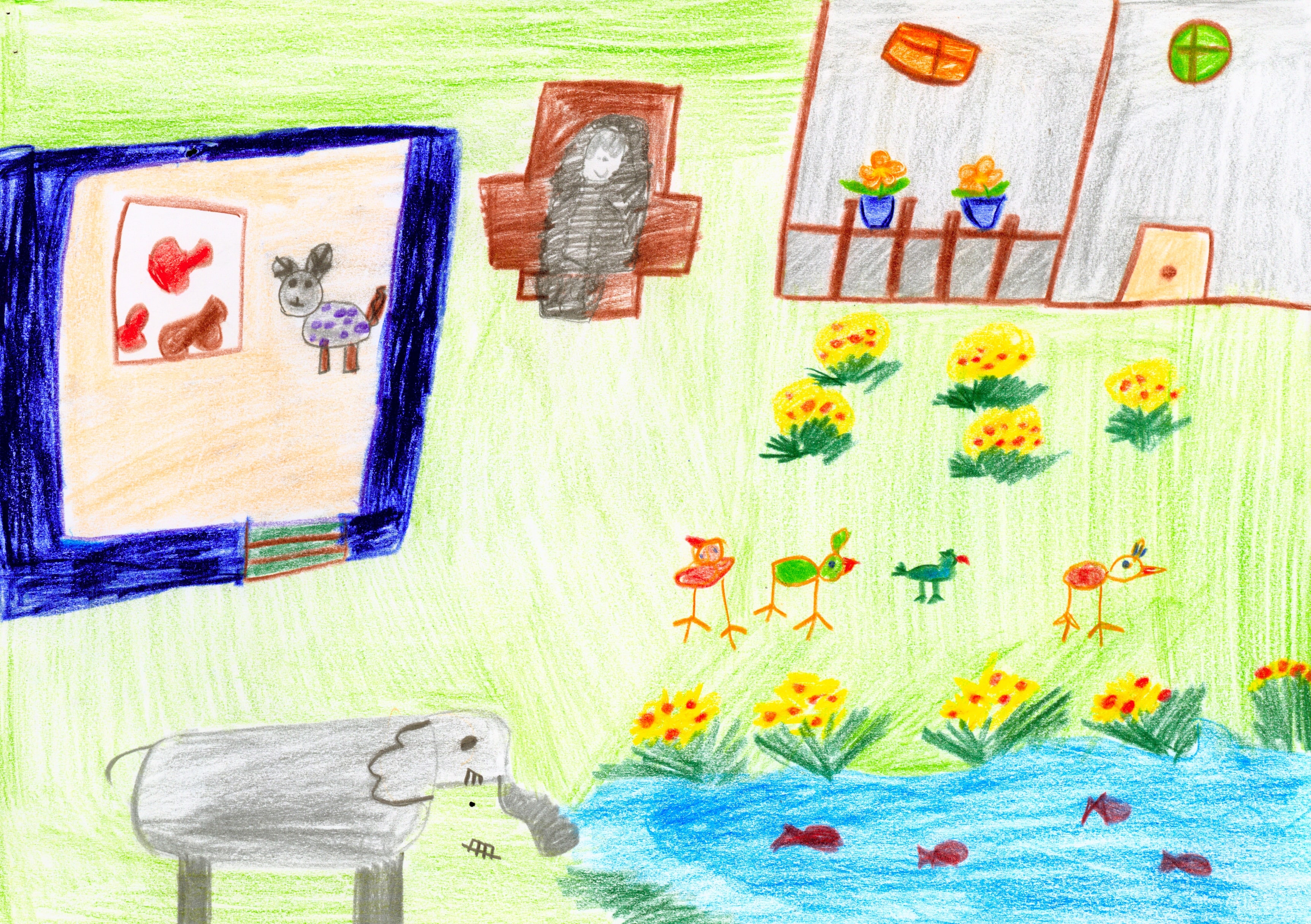 درسا کریمی، ۷ ساله از اصفهان