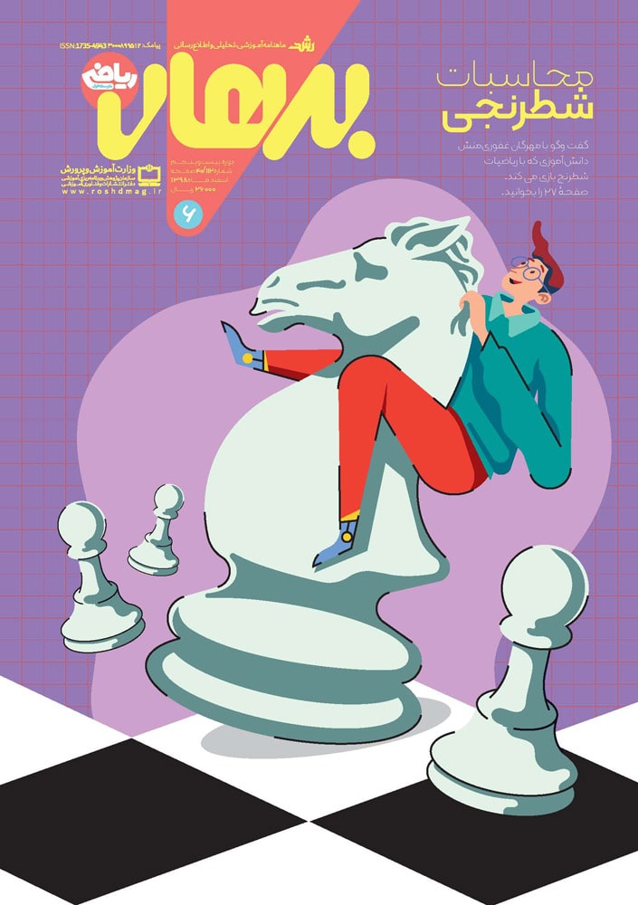 رشد برهان متوسطه اول، شماره ۶. اسفند ۹۸