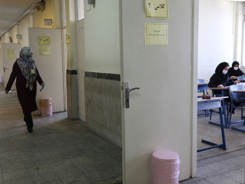 کرونا و امتحانات نهایی از نگاه دوربین