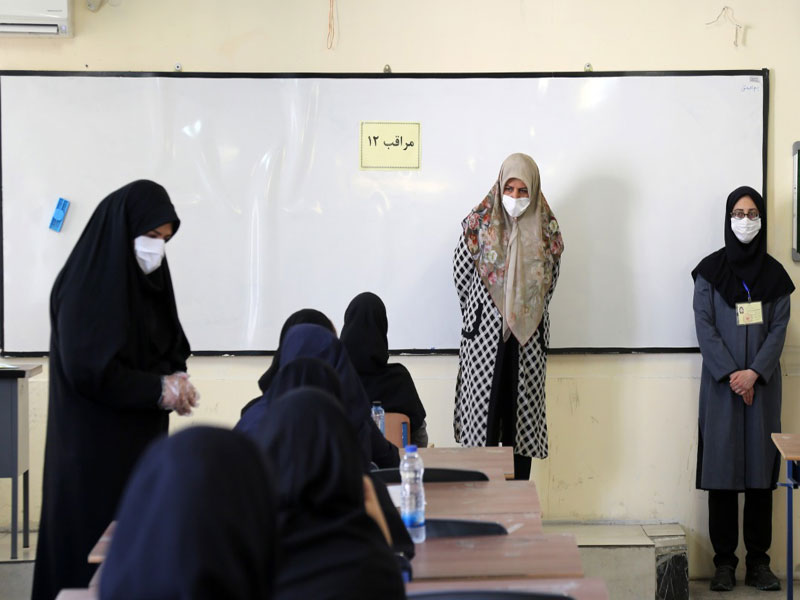 کرونا و امتحانات نهایی از نگاه دوربین