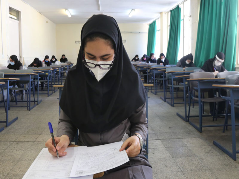 کرونا و امتحانات نهایی از نگاه دوربین