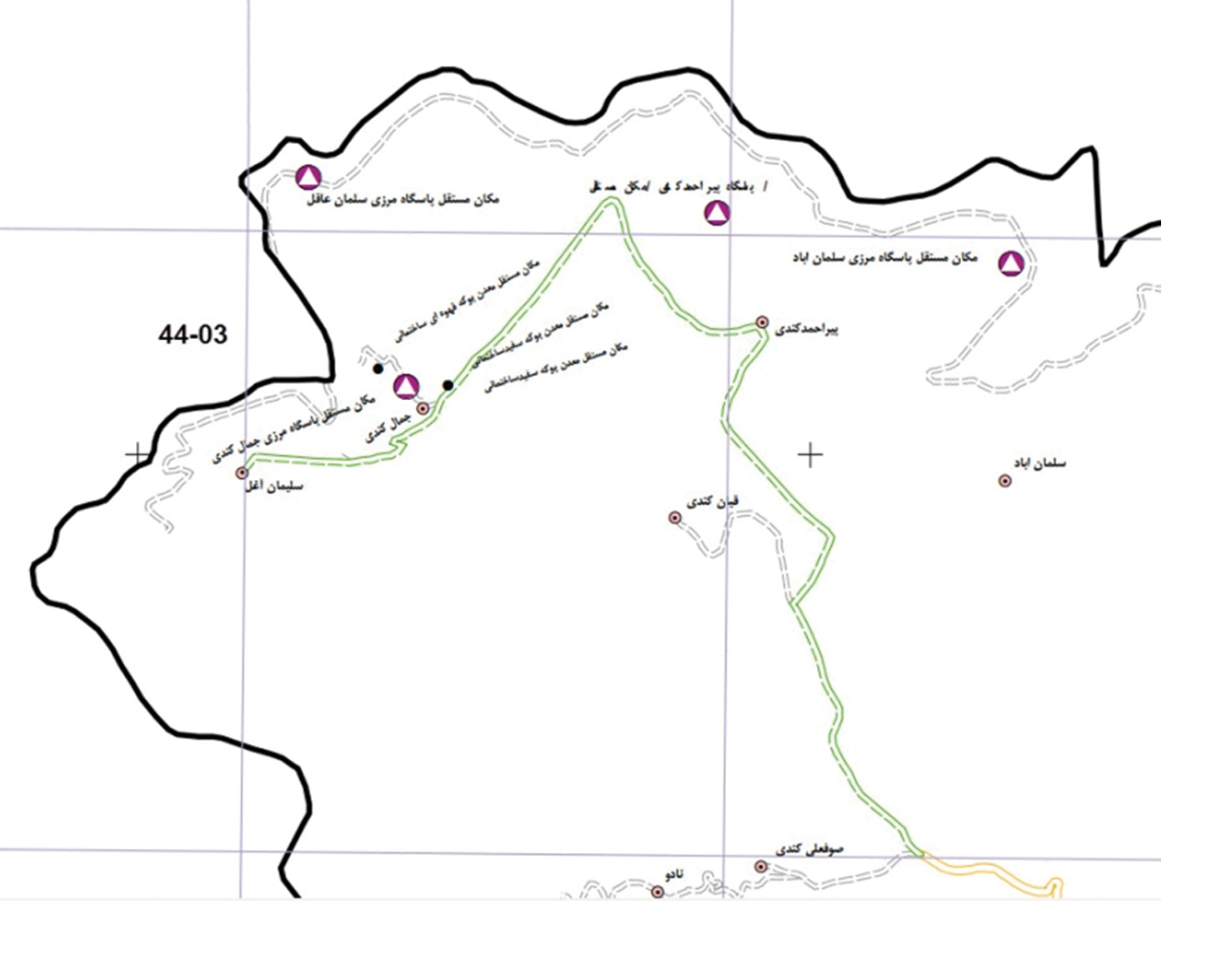 غربی‌ ترین نقطه‌ ایران