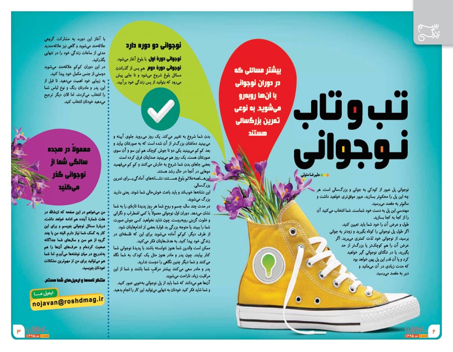 مطالب قدیمی رشد نوجوان