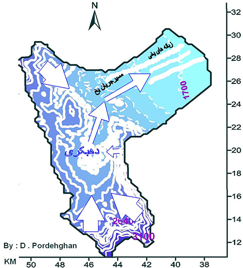 سیرک یخچالی در بیابان لوت!