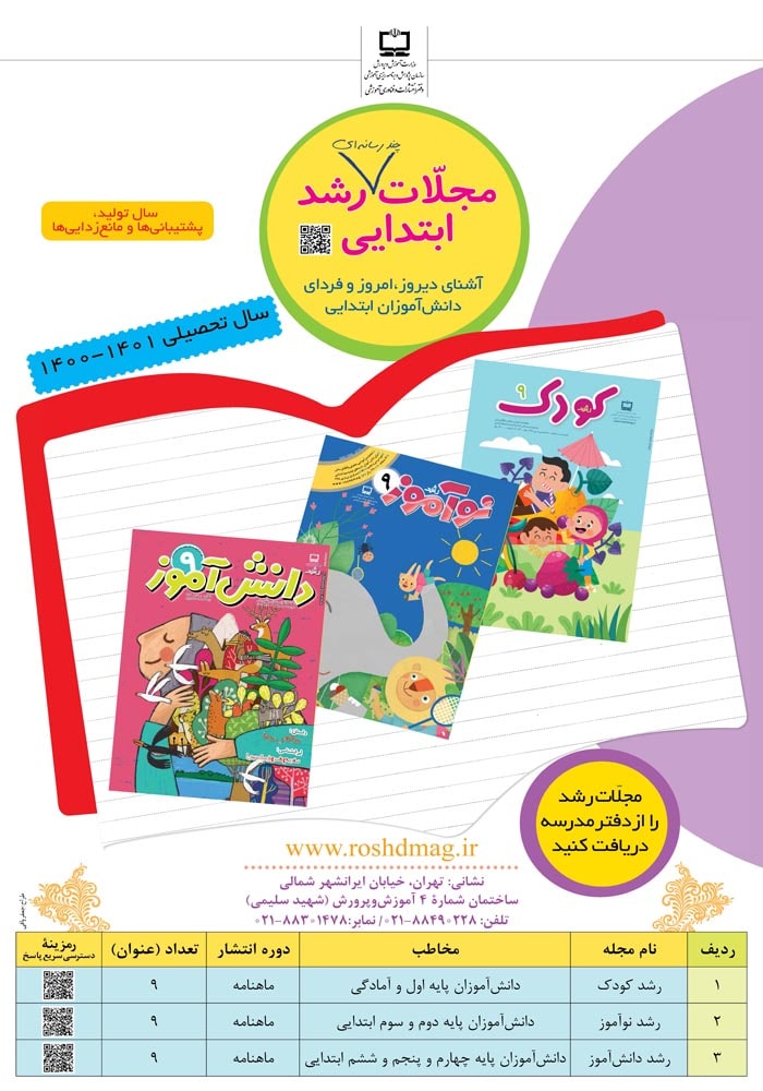 پوستر مجلات دانش‌آموزی
