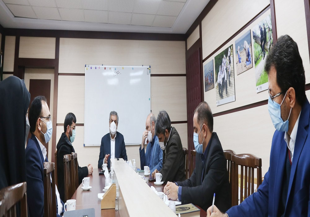 مراسم تکریم محمدابراهیم محمدی و معارفه محمدصالح مذنبی