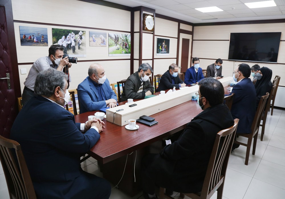 مراسم تکریم محمدابراهیم محمدی و معارفه محمدصالح مذنبی