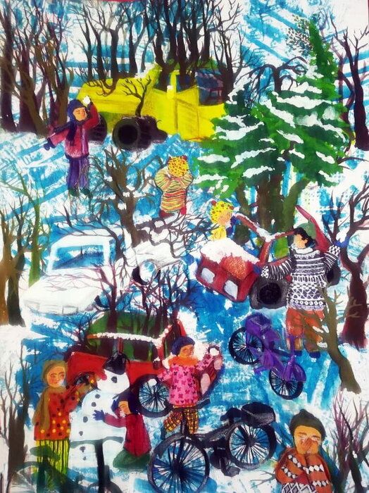 رشد هنر 61: نقاشی 4