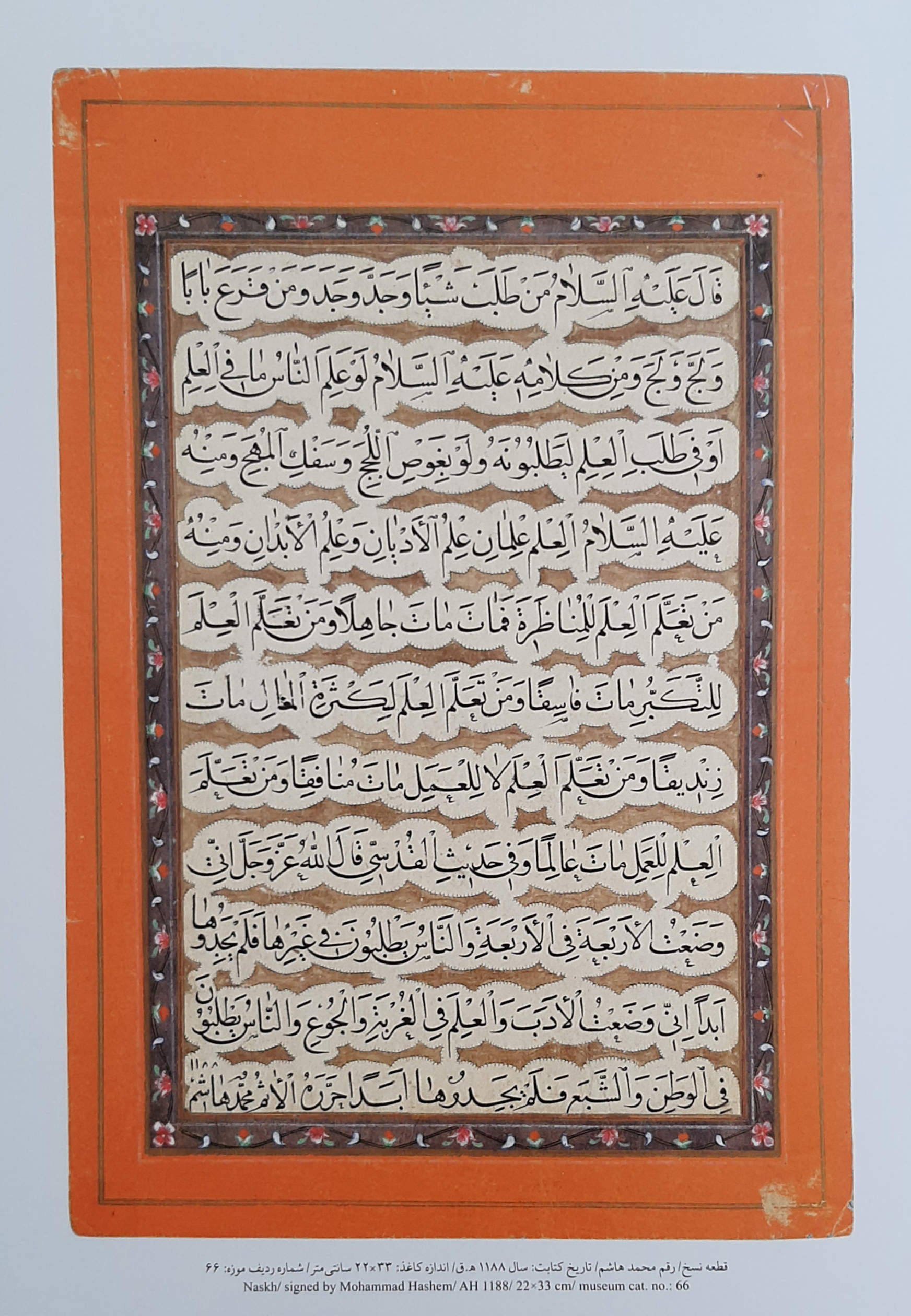 رشد هنرجو: خطاطی