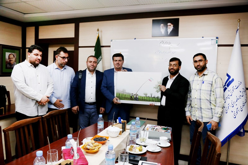 جلسه مشترک میان مسئولان دفتر انتشارات و فناوری آموزشی و مجموعه جمعیت کشافه المهدی (عج)