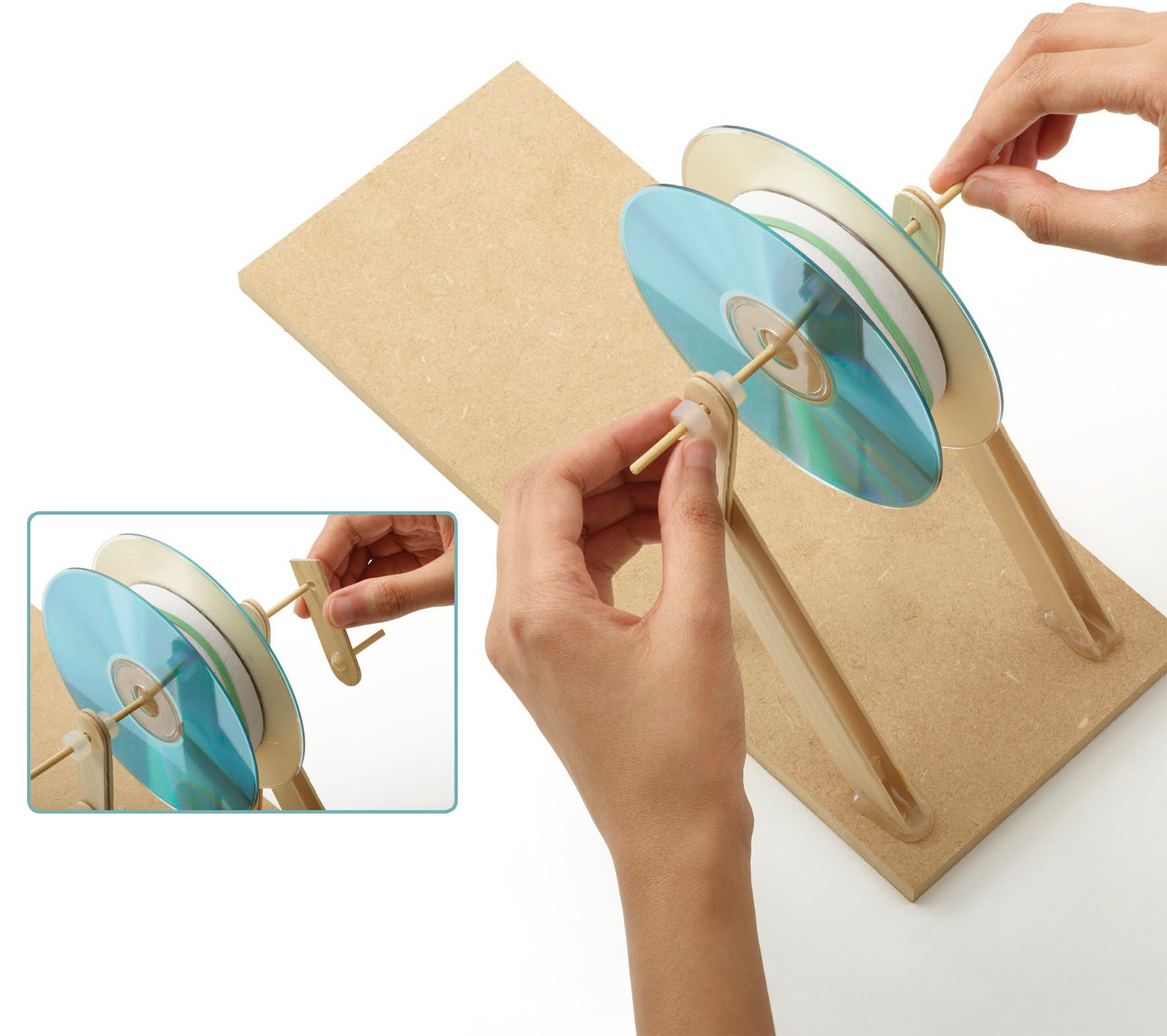 رشد آموزش فیزیک: ساخت مولد برق 17