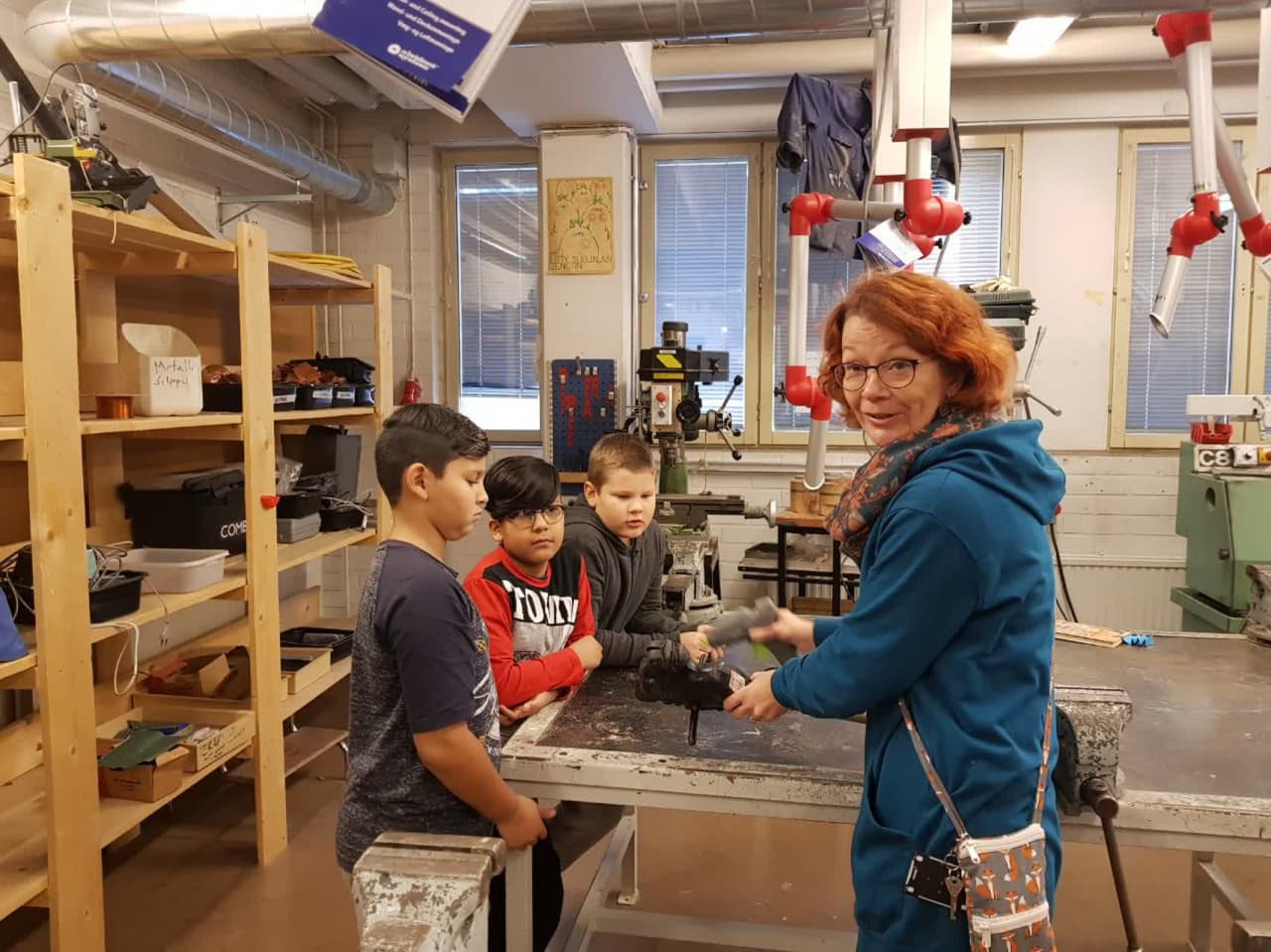 کارگاه نجاری در فنلاند