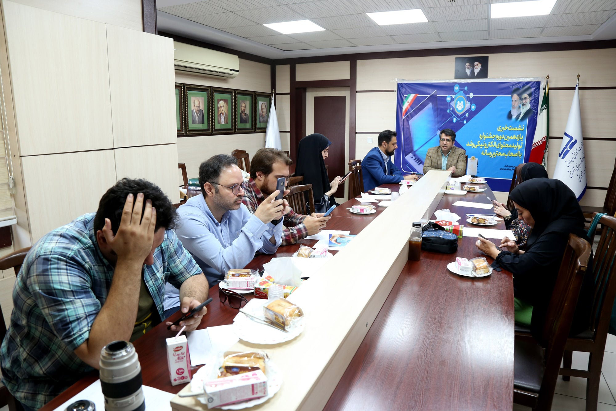 نشست رسانه‌ای یازدهمین دوره جشنواره ملی تولید محتوای الکترونیکی رشد