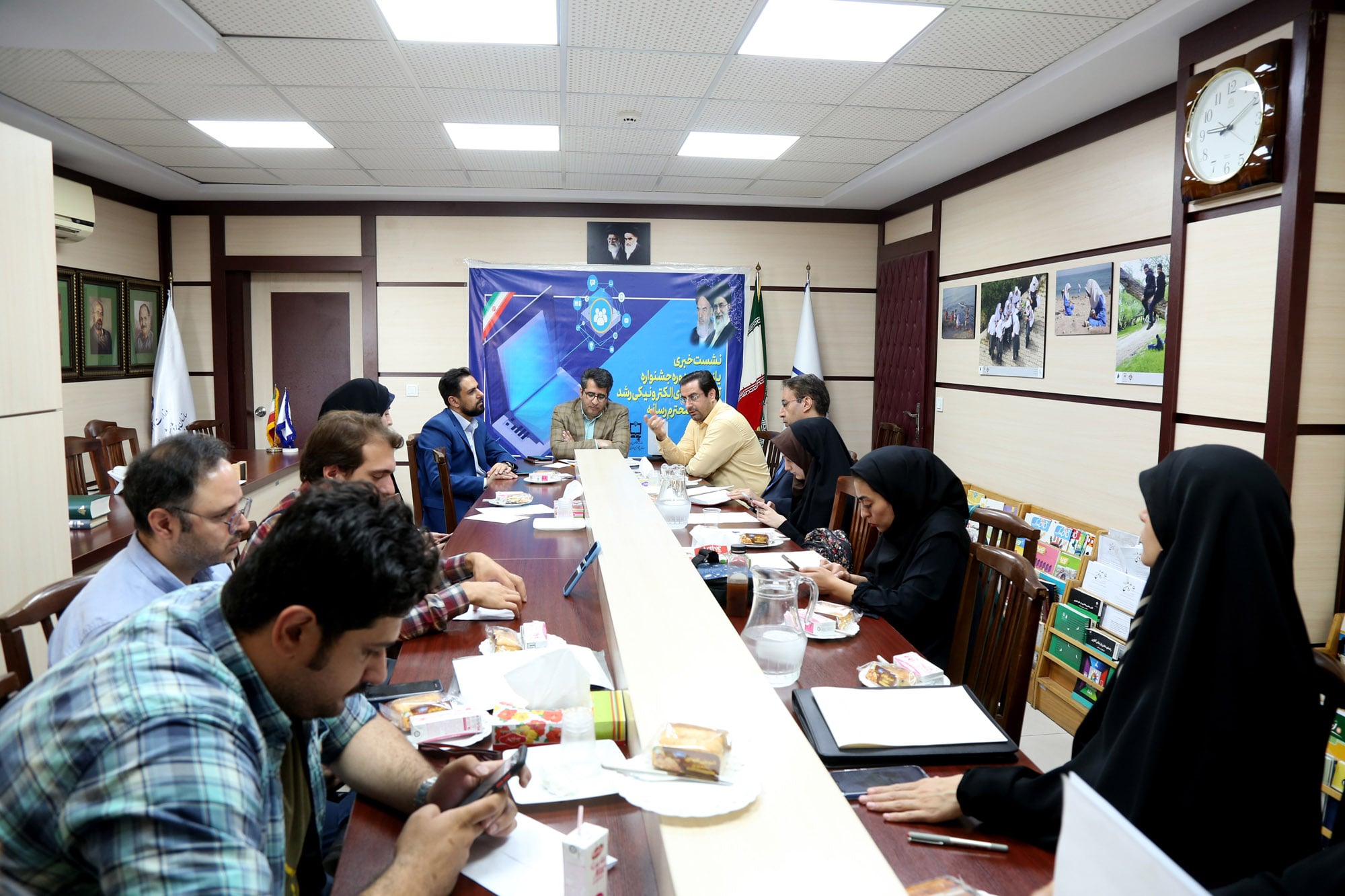 نشست رسانه‌ای یازدهمین دوره جشنواره ملی تولید محتوای الکترونیکی رشد