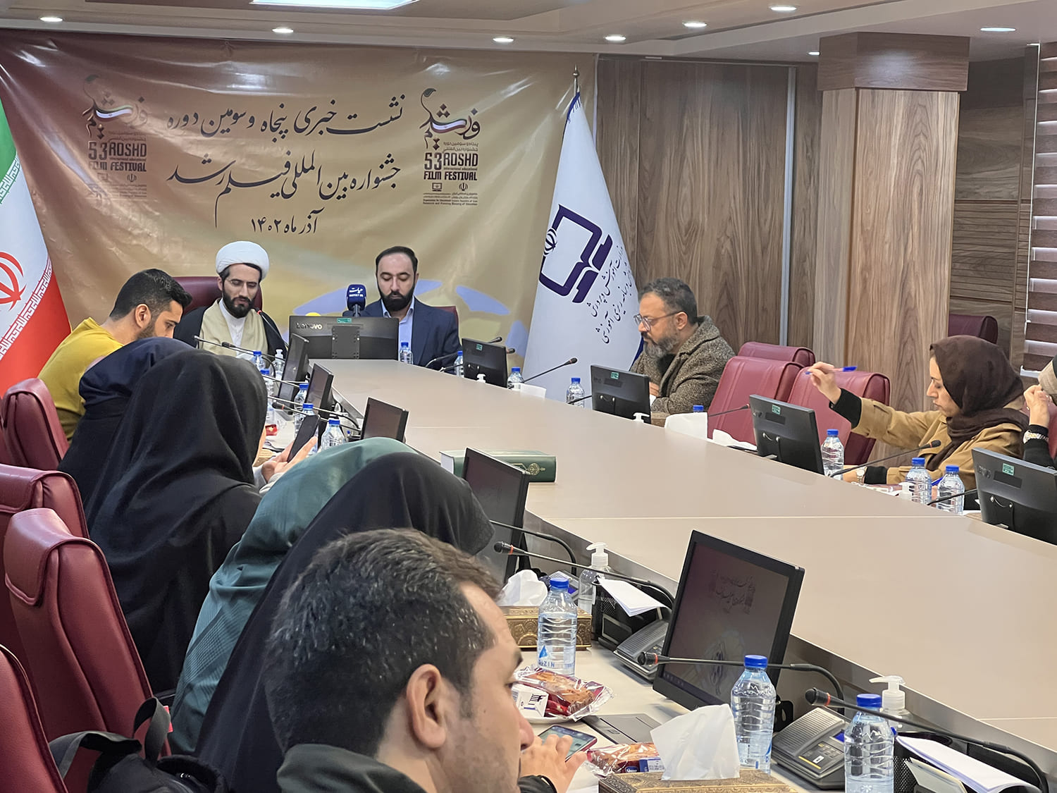 نشست خبری پنجاه‌و سومین دوره جشنواره بین‌المللی فیلم‌های علمی آموزشی و تربیتی رشد