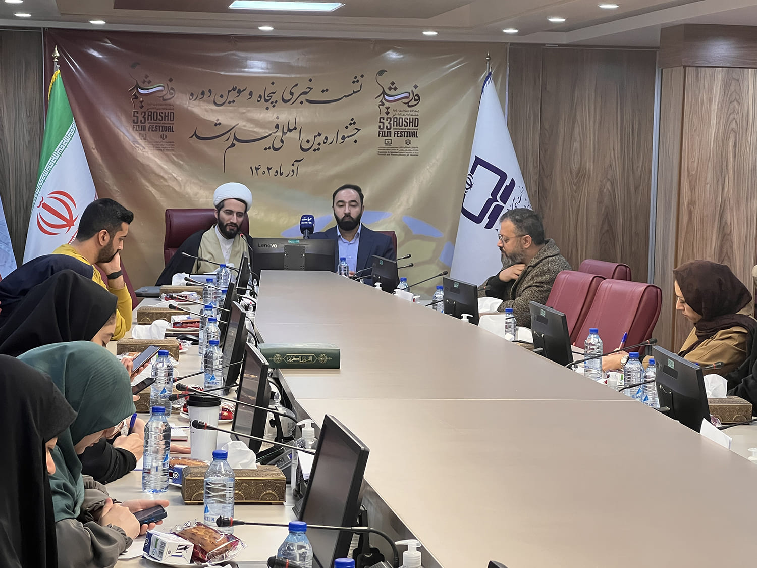 نشست خبری پنجاه‌و سومین دوره جشنواره بین‌المللی فیلم‌های علمی آموزشی و تربیتی رشد