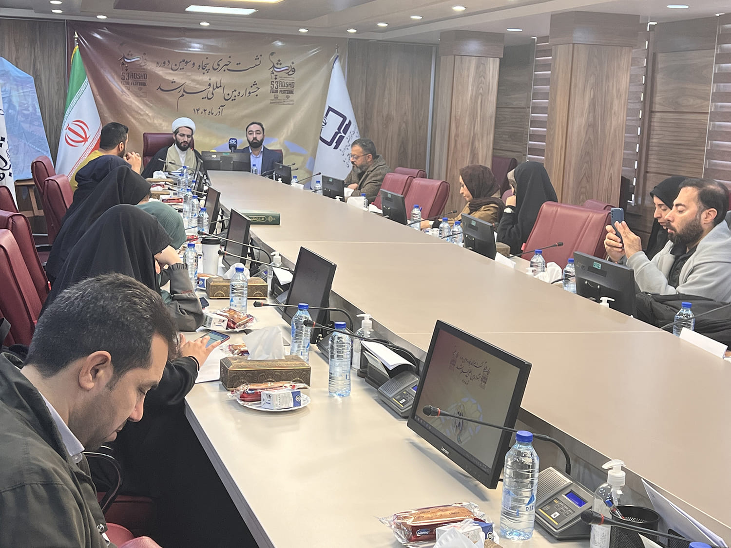 نشست خبری پنجاه‌و سومین دوره جشنواره بین‌المللی فیلم‌های علمی آموزشی و تربیتی رشد
