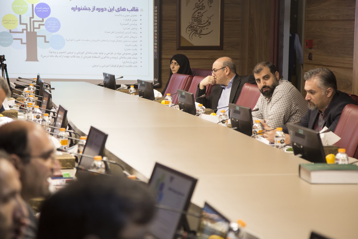 نشست شورای سیاست‌گذاری دوازدهمین دوره جشنواره تولید محتوای الکترونیکی رشد 19