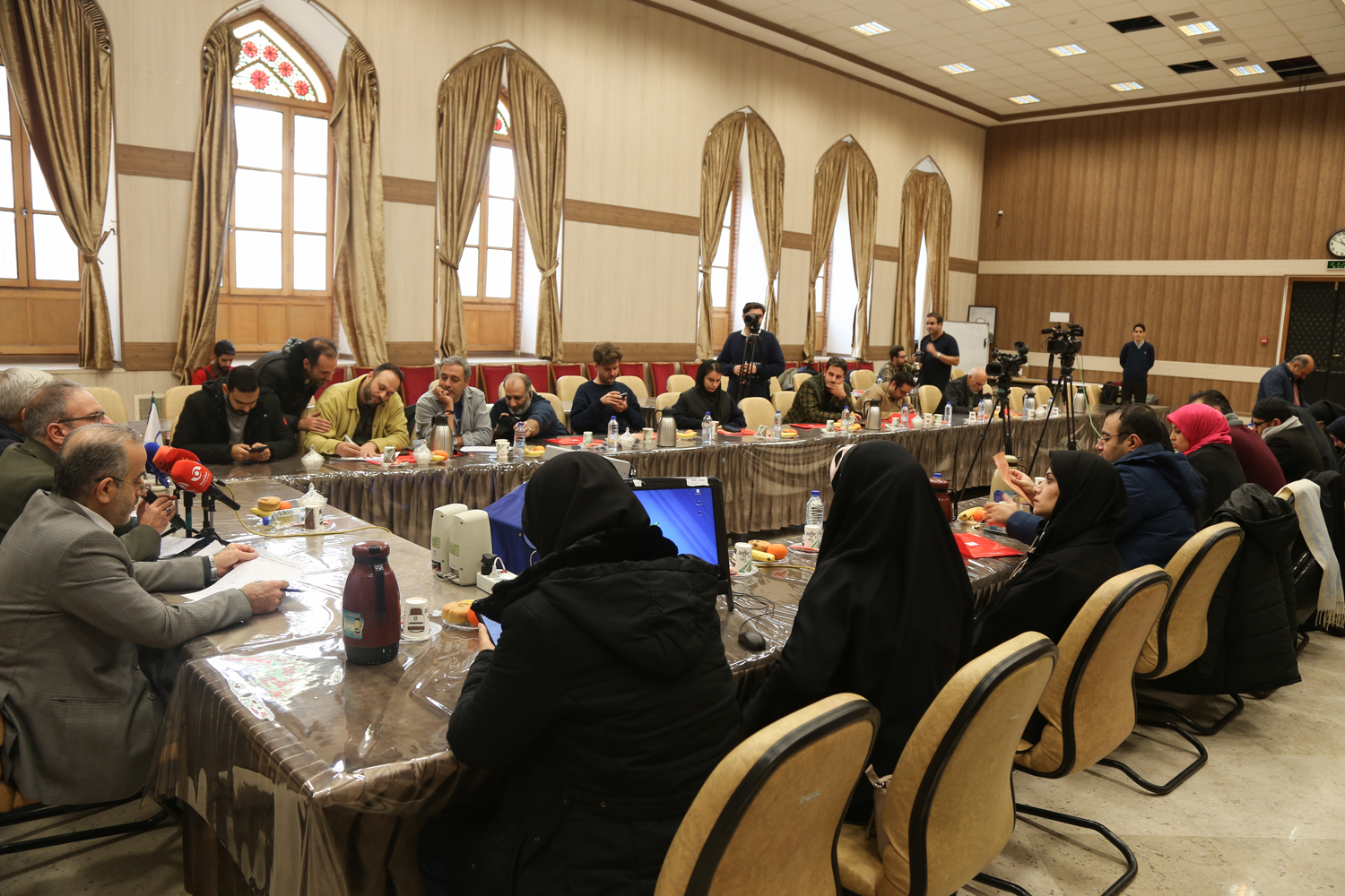 نشست خبری پنجاه‌وچهارمین دوره جشنواره بین‌المللی فیلم‌ رشد