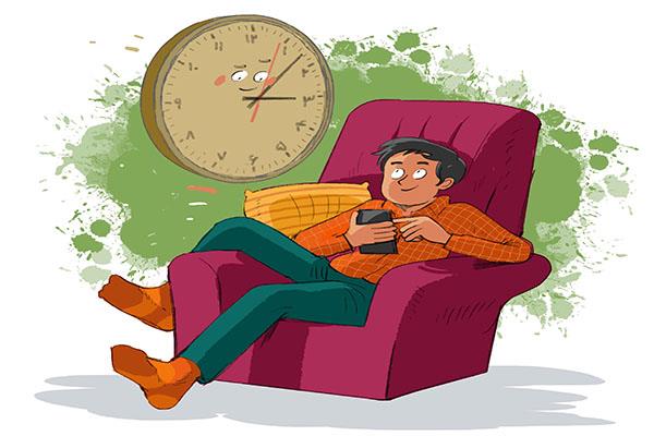 حساب لحظه‌ها