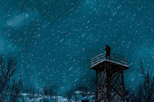 سربازی روی برجک