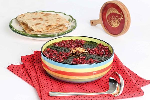 آشی به رنگ انار